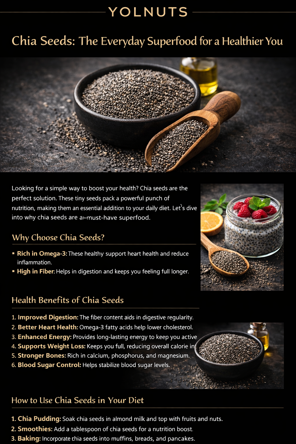 Chia Seeds: The Everyday Superfood for a Healthier You